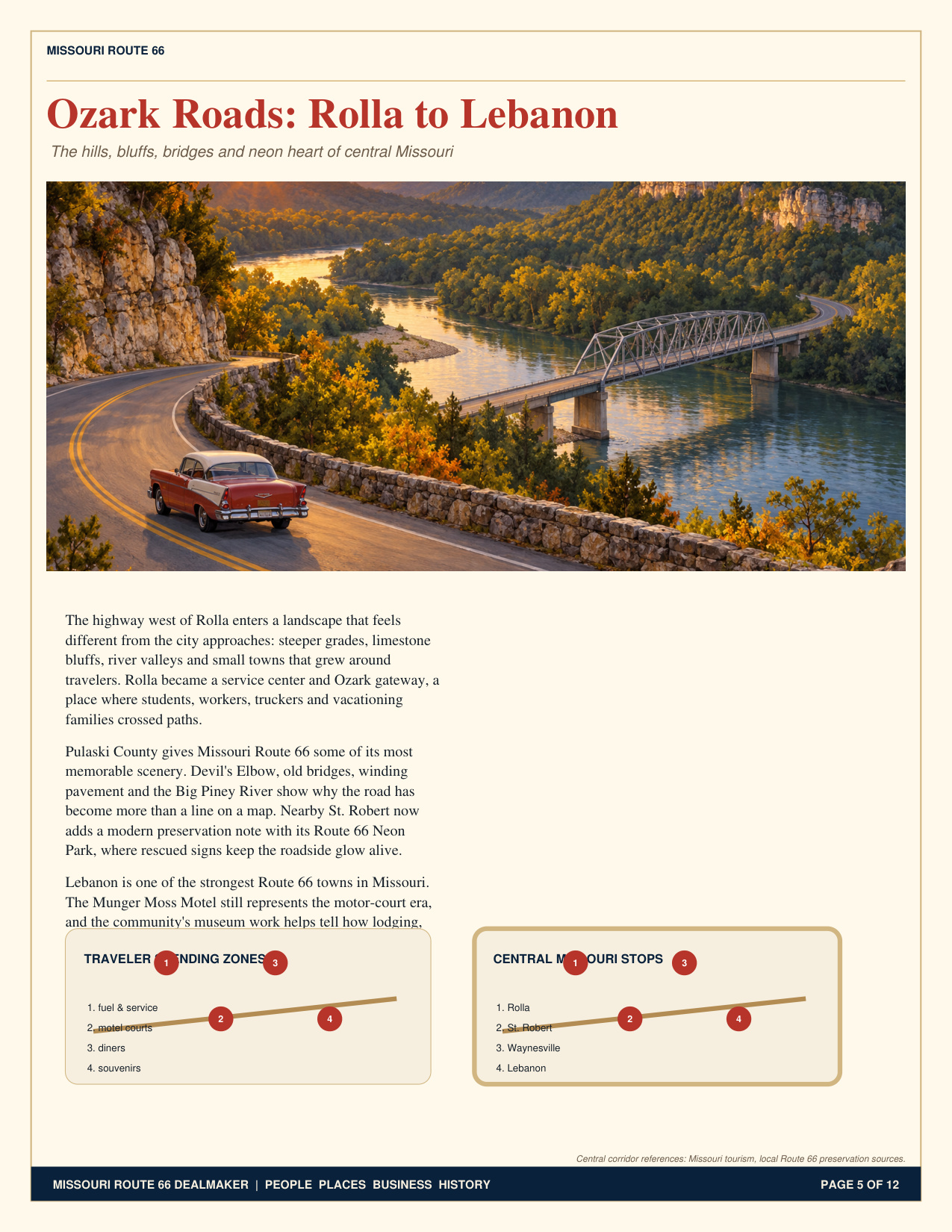 Ozark Roads: Rolla to Lebanon