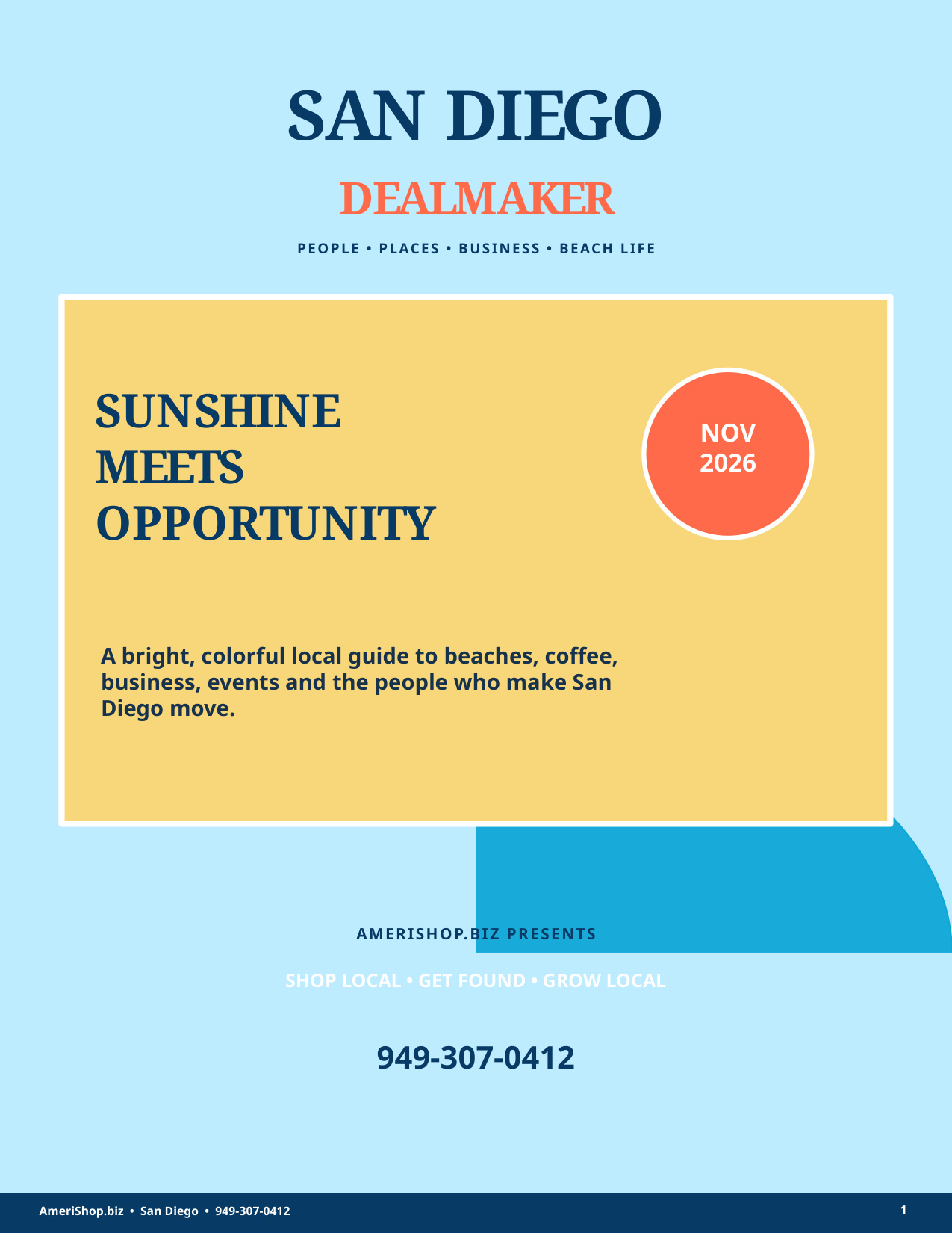 The DealMaker — San Diego Edition (Past Issue)